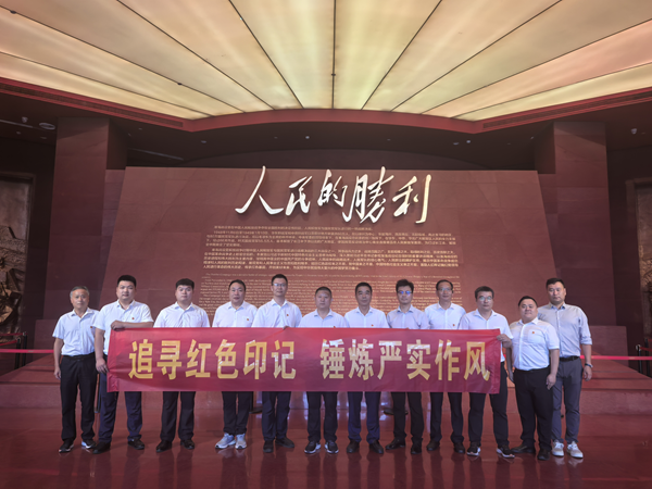 宿州公司党支部开展“追寻红色印记 锤炼严实作风”主题党日活动